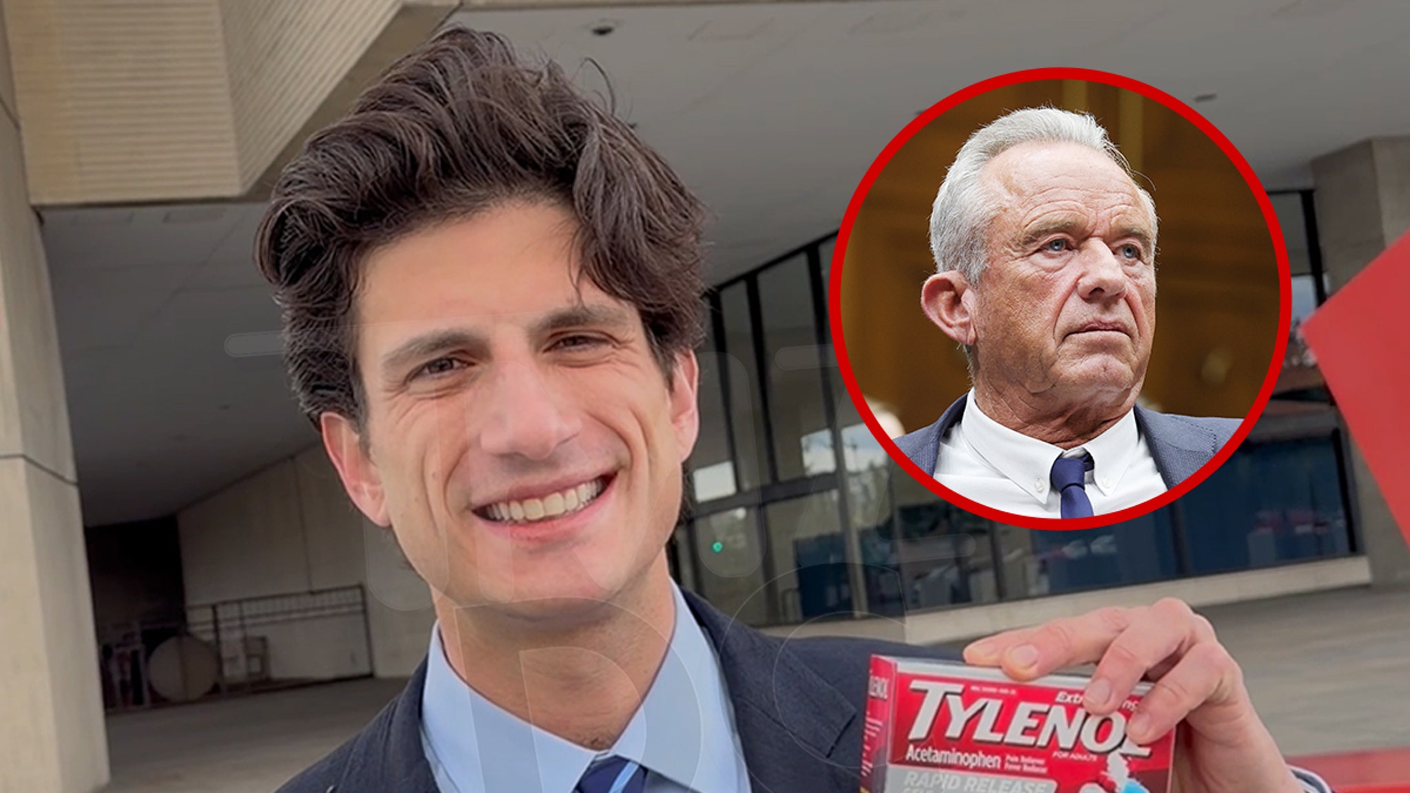 Jack Schlossberg Delivers Subpoena, Tylenol to Cousin RFK Jr.