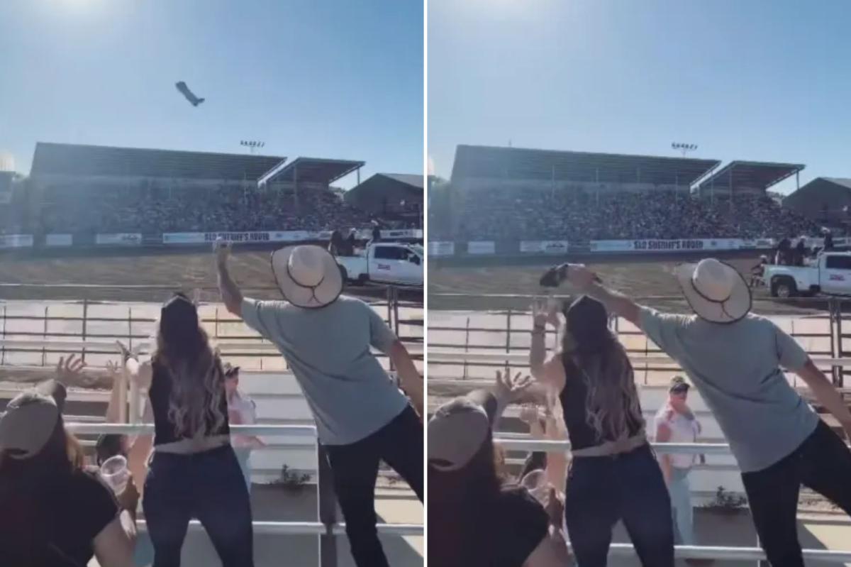 California dad accused of ‘stealing’ shirt from woman at rodeo divides the internet: ‘U snooze u lose’