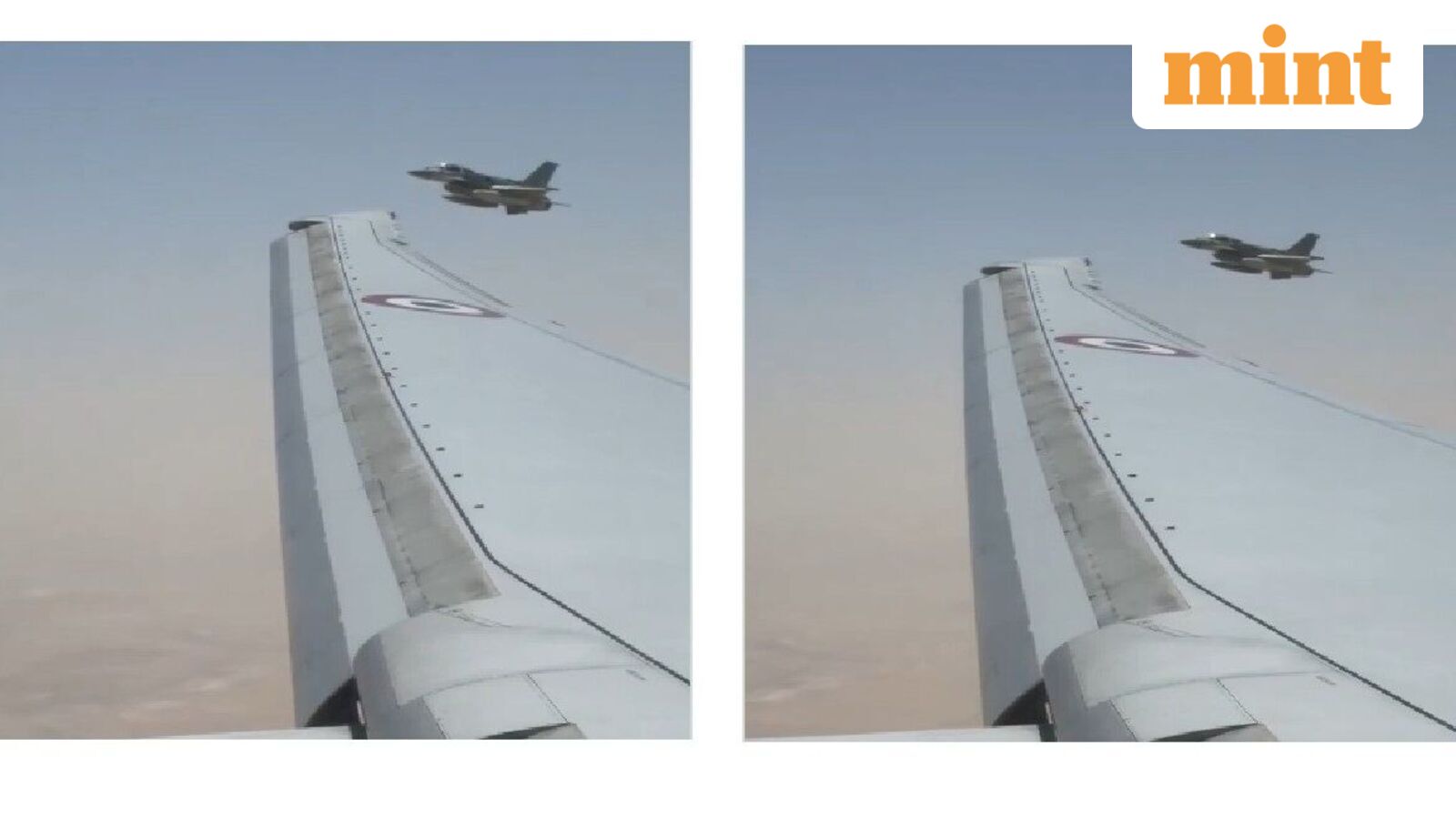PM Modi’s aircraft welcomed in UAE airspace, F-16 fighter jets escort aircraft to Abu Dhabi | Watch