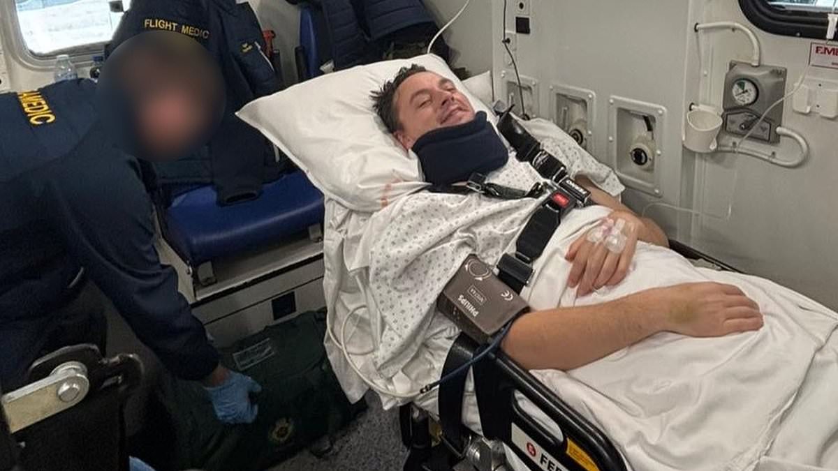Uninsured Brit breaks his neck falling out of a tree during French holiday - and is left with huge medical bills