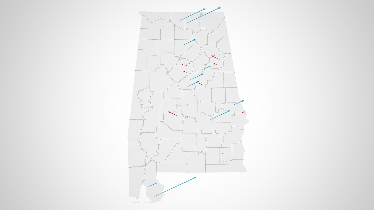 Alabama’s 10 fastest-growing cities in 2025