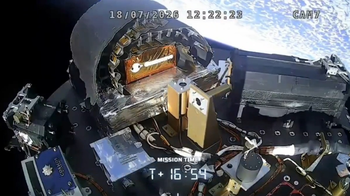 Watch: Skyroot's Vikram-1 flies above Earth, deploys satellite in space