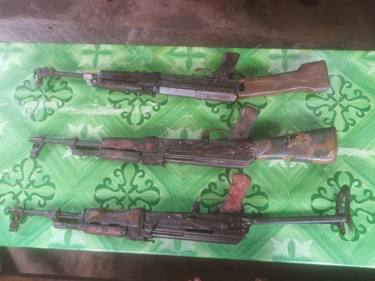 Army uncovers 2 NPA arms caches in Surigao, Bukidnon
