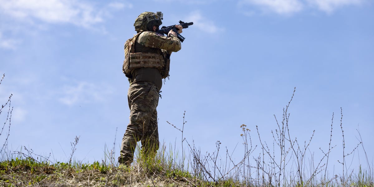 Ukrainian special operators are changing how they assault enemy trenches. Someone always has to 'watch the sky.'