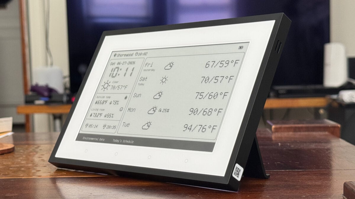 SwitchBot Home Dashboard Review: An E Ink Smart Display for the Weather-Obsessed