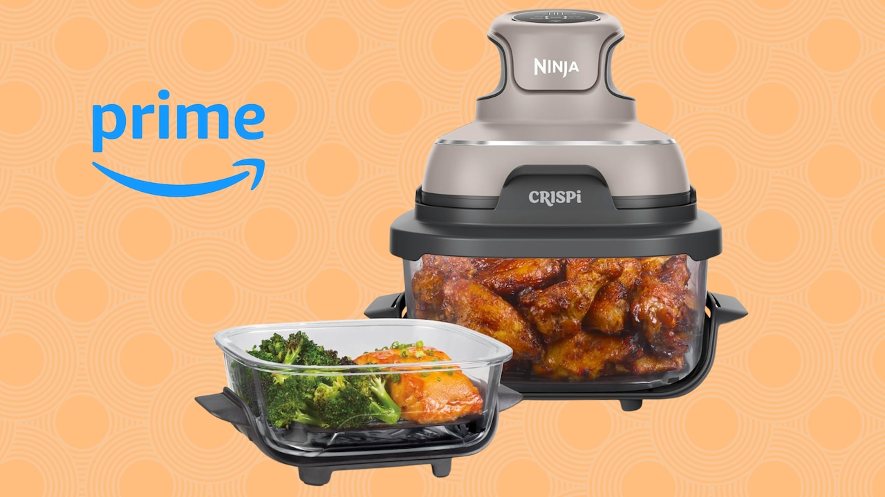 Amazon’s Ninja Crispi portable glass air fryer is on sale for $159