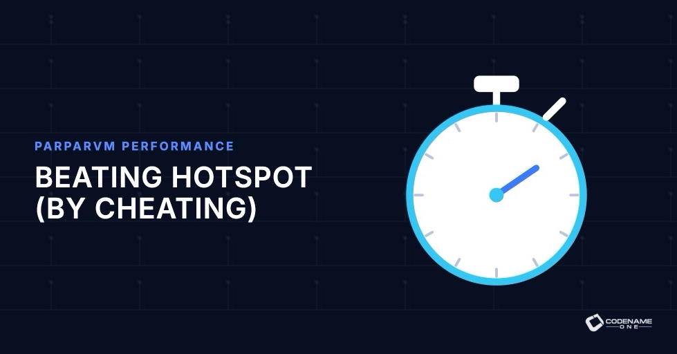 How We Beat HotSpot Performance (By Cheating, But Not Like That)