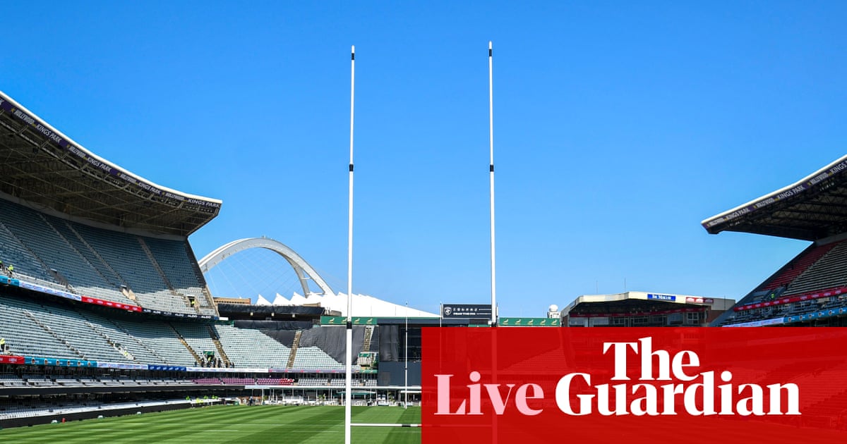 South Africa v Wales: Nations Championship Rugby – live
