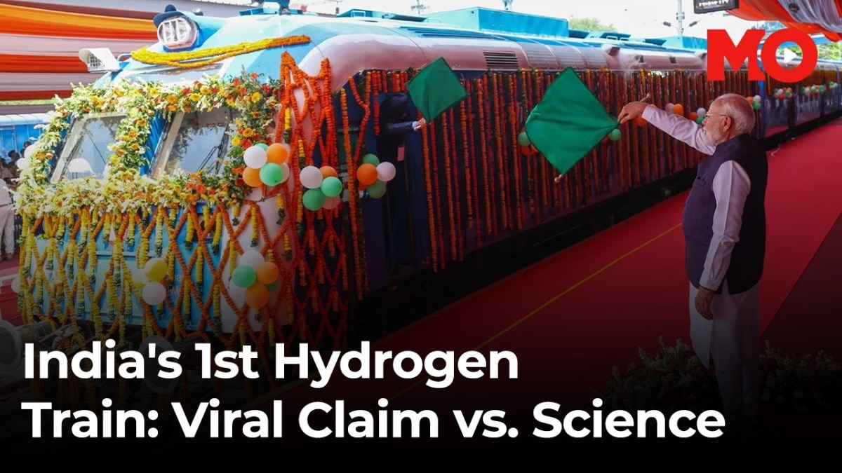 India's first hydrogen train: Viral claim vs. science