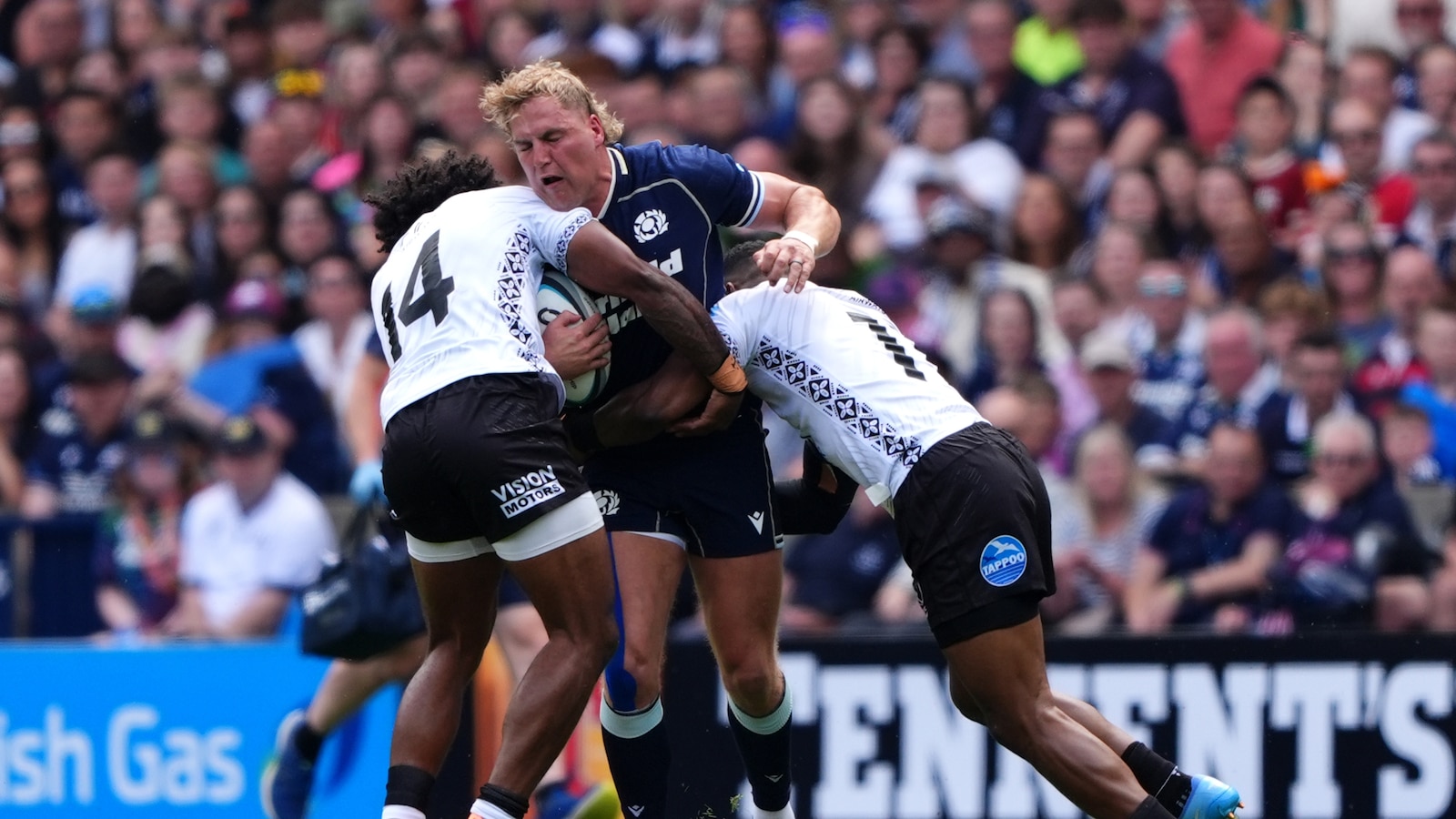 Scotland’s bench sparks comeback to beat Fiji 33-17 at Murrayfield