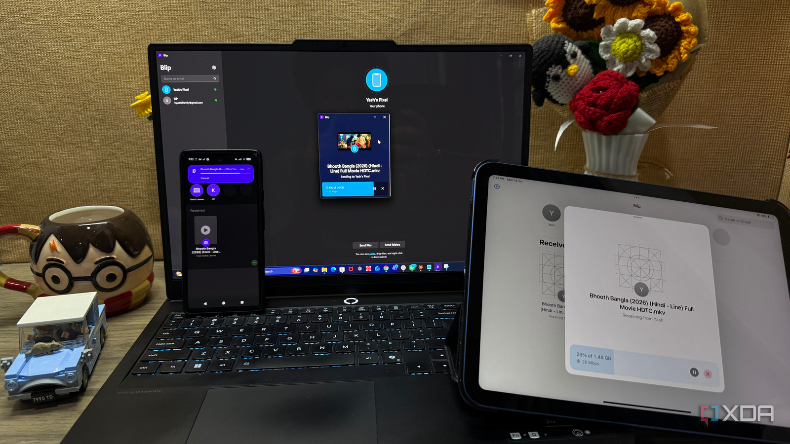 This open-source app does what AirDrop does, but it actually works across Windows, Mac, Android, iOS, and Linux