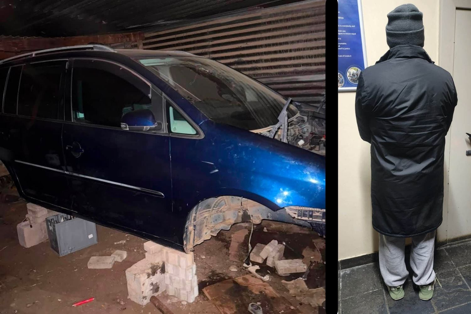Stolen car lands parolee back behind bars