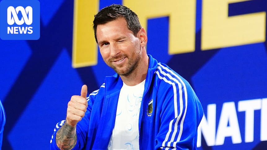 Messi received like royalty in New York ahead of World Cup final