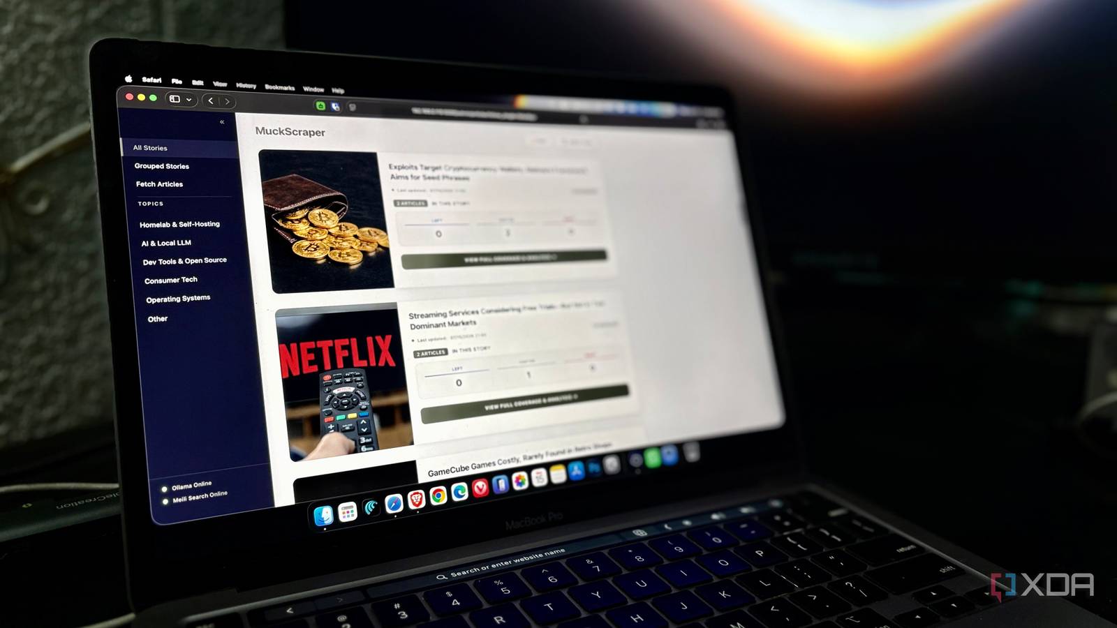 My morning news routine used to be five apps showing the same story — until I self-hosted MuckScraper