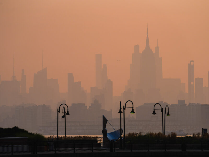 Thunderstorms will clear wildfire smoke from Northeast ahead of World Cup final, meteorologists say