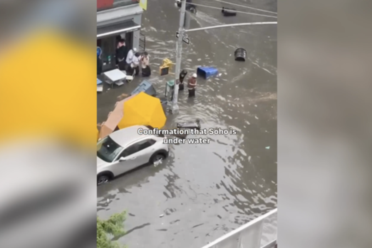 ‘People are literally swimming’: New York City paralyzed by flash floods as water pours into subways