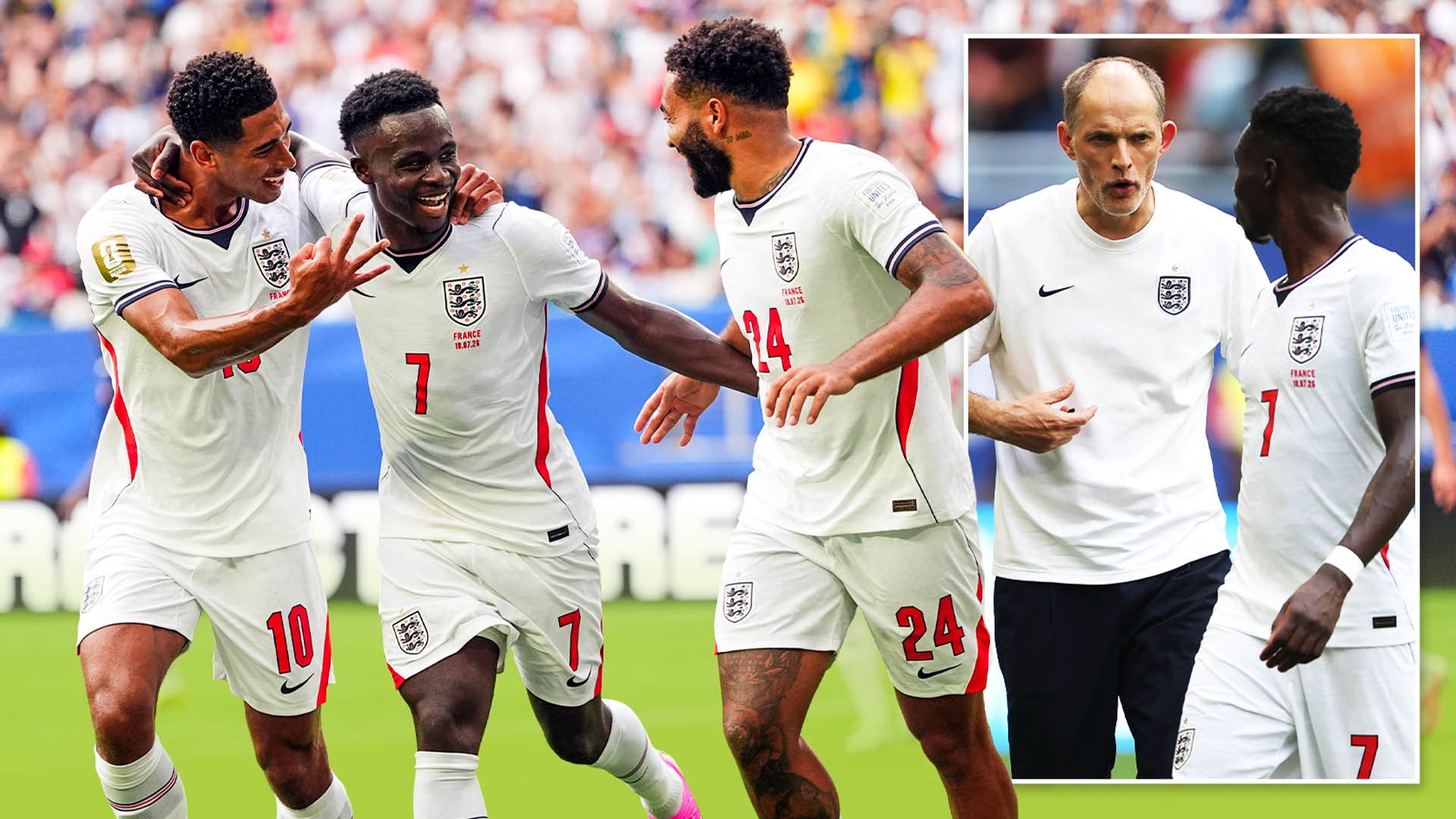 Hat-trick hero Bukayo Saka says he is FIT and wanted to play more after outrage England star was snubbed vs Argentina