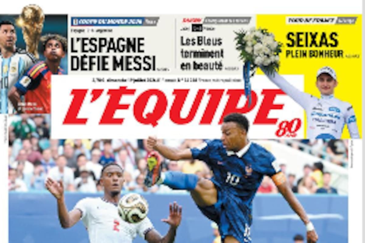 “Primera parte apocalíptica” y “partido demencial”: qué dijo la prensa del 6-4 de Inglaterra y Francia