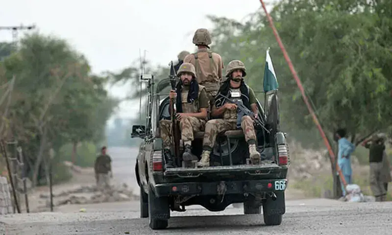 Five terrorists killed in KP operations