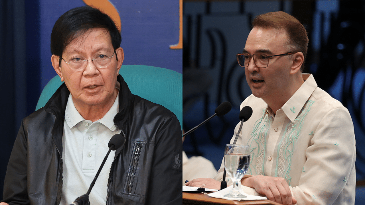 Lacson says Cayetano belongs in QC jail for alleged corruption