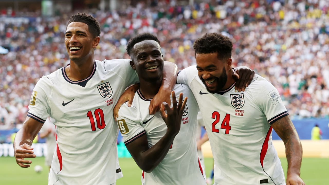 Saka's hat trick pushes England over France in 10-goal thriller to secure third place at World Cup
