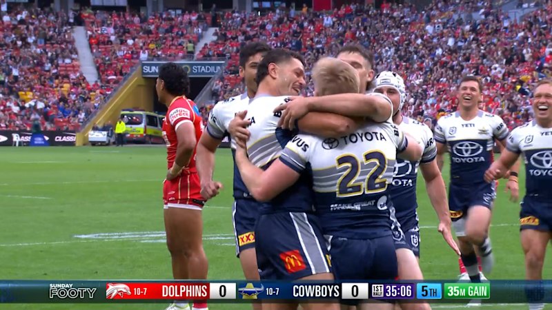 Dearden scores with trademark dummy in return