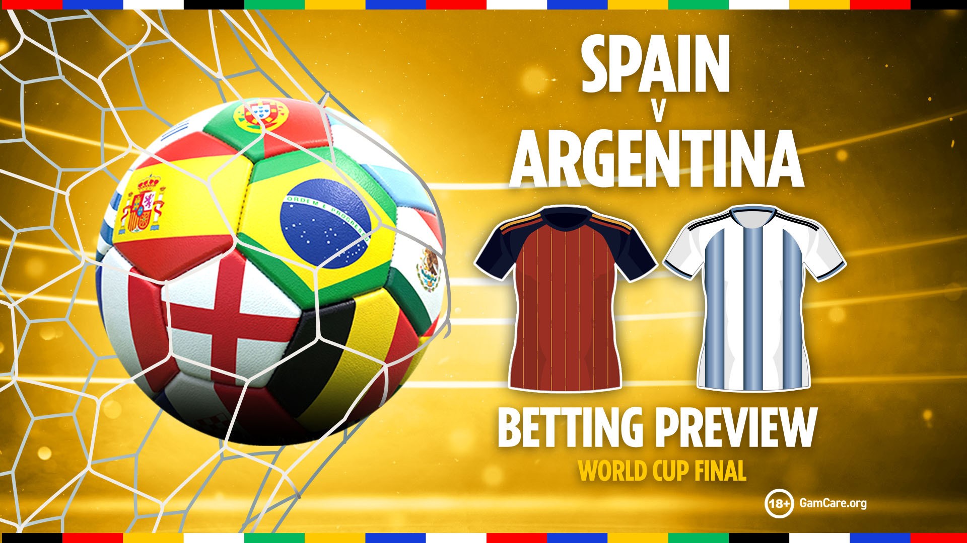 Spain vs Argentina World Cup final preview: Predictions, odds and free bets for showpiece final