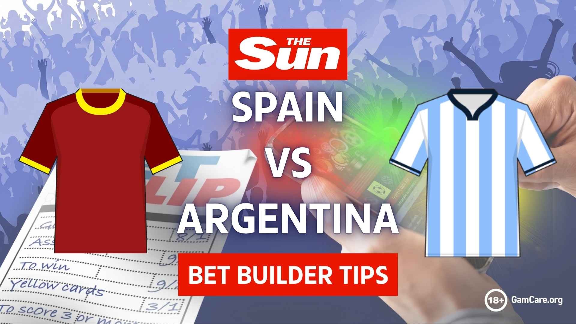 Spain vs Argentina prediction: bet builder tips, odds | World Cup 2026