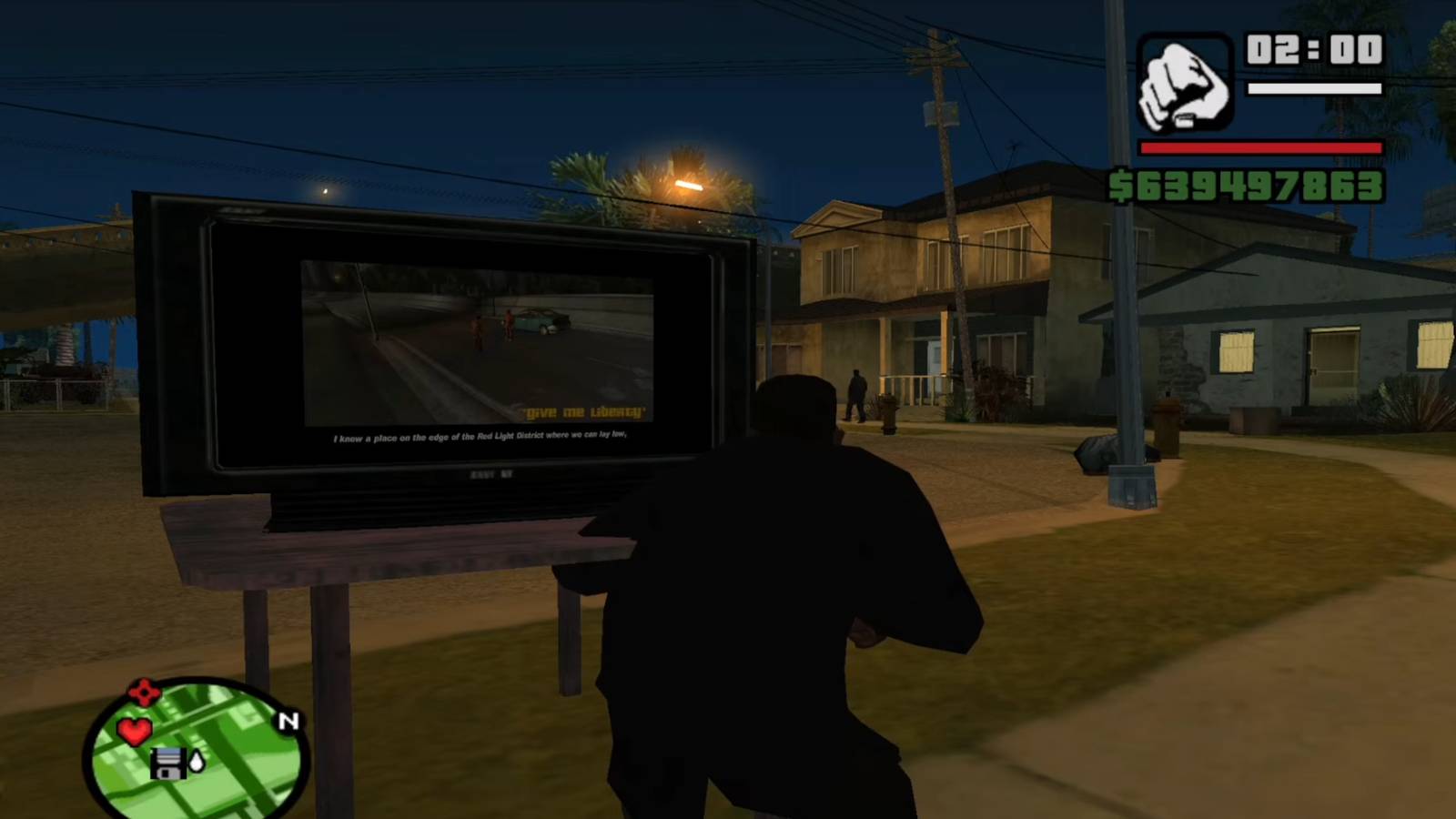This GTA: San Andreas mod lets CJ play GTA 3 and Vice City on an in-game television
