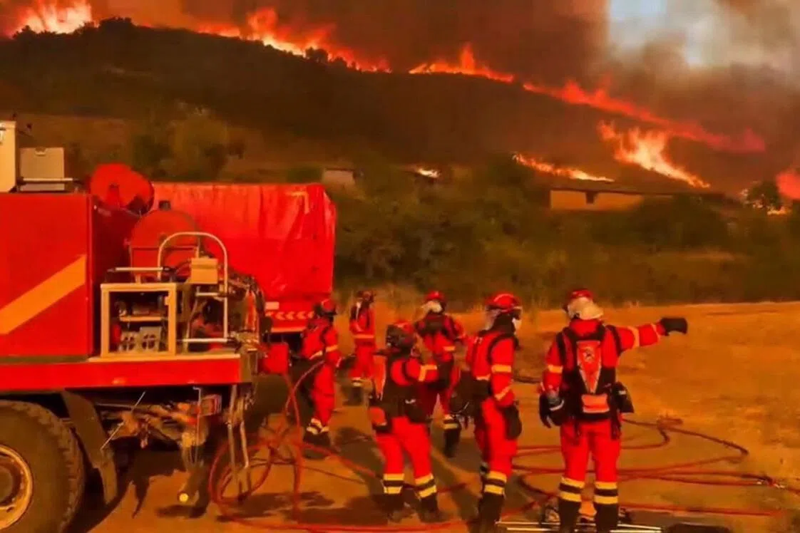 Spain wildfire scorches 12,000ha north of Madrid