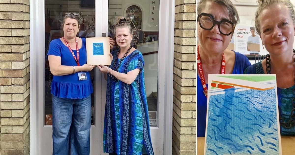 David Hockney print found in Norwich charity shop sells for £41,000