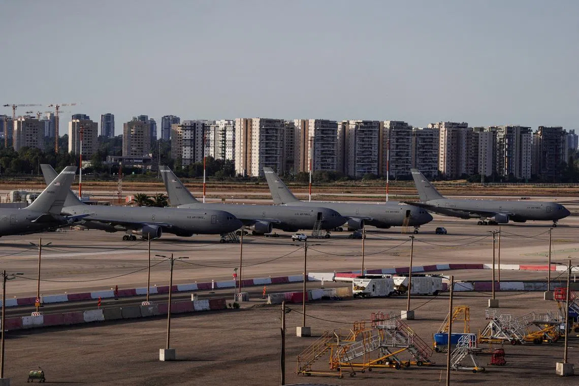Israel to receive more US refuelling planes as Iran attacks intensify, Israeli officials say