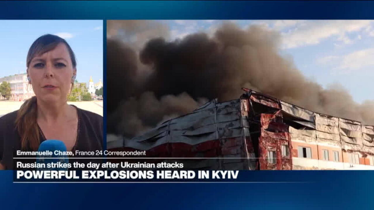 Russia launches deadly strikes on Kyiv after attack on Moscow warehouses