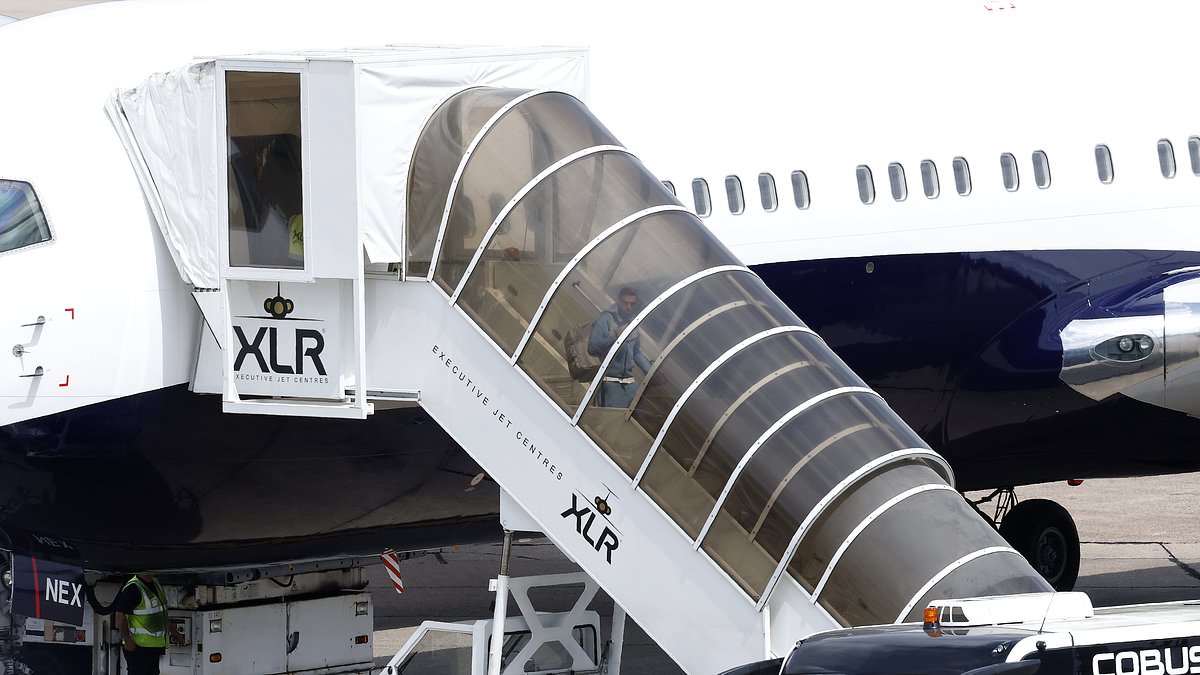 England stars are home: Thomas Tuchel's Three Lions land in Birmingham after seven-week World Cup journey ended with best result since 1966 after Argentina heartbreak