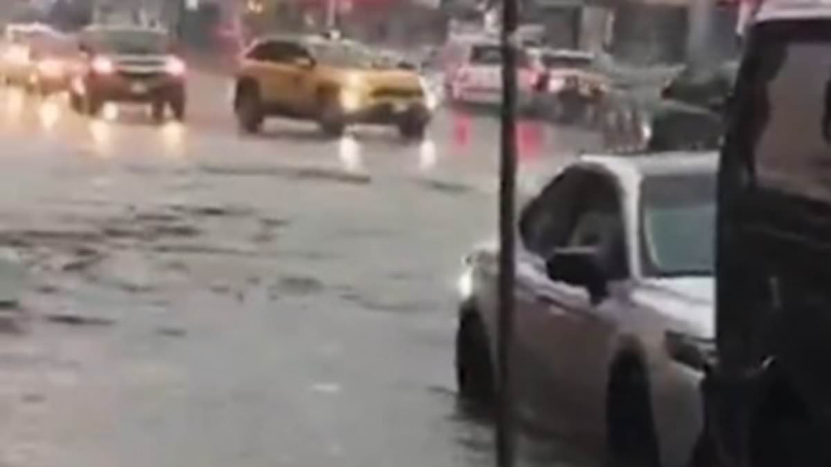 NYC flooding horror brings travel chaos just as 80,000 set out for World Cup Final at MetLife Stadium