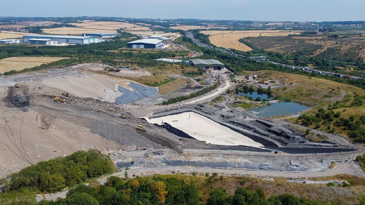 Villagers' fury over huge 'eyesore' landfill site which has brought swarms of flies to invade their homes