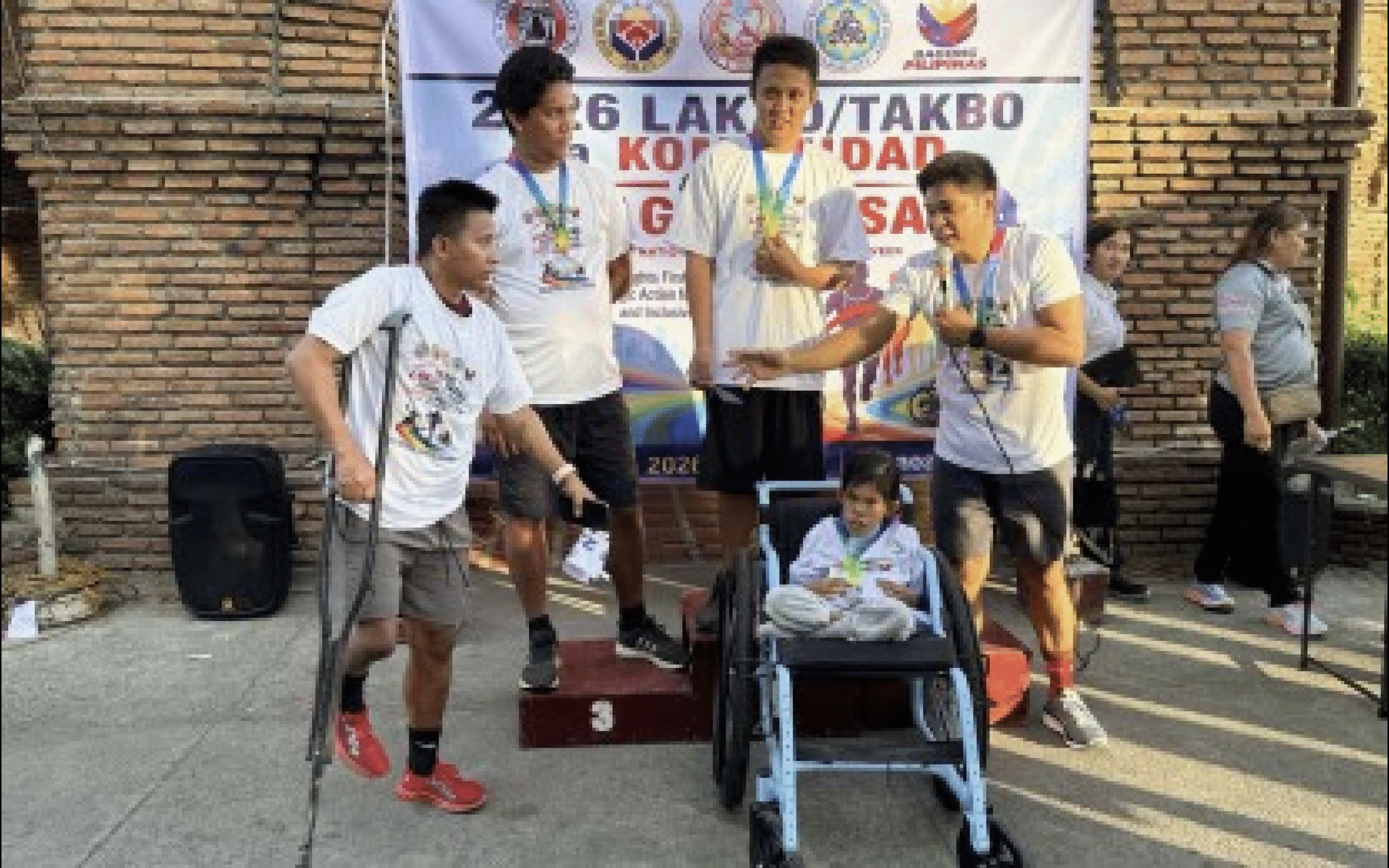 Laoag PWDs, advocates unite for fun run to champion disability rights