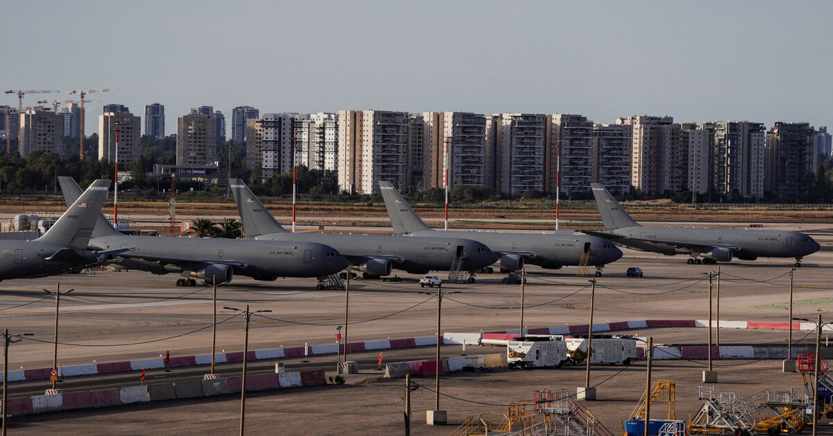 Israel to receive more US refuelling planes as Iran attacks intensify, Israeli officials say