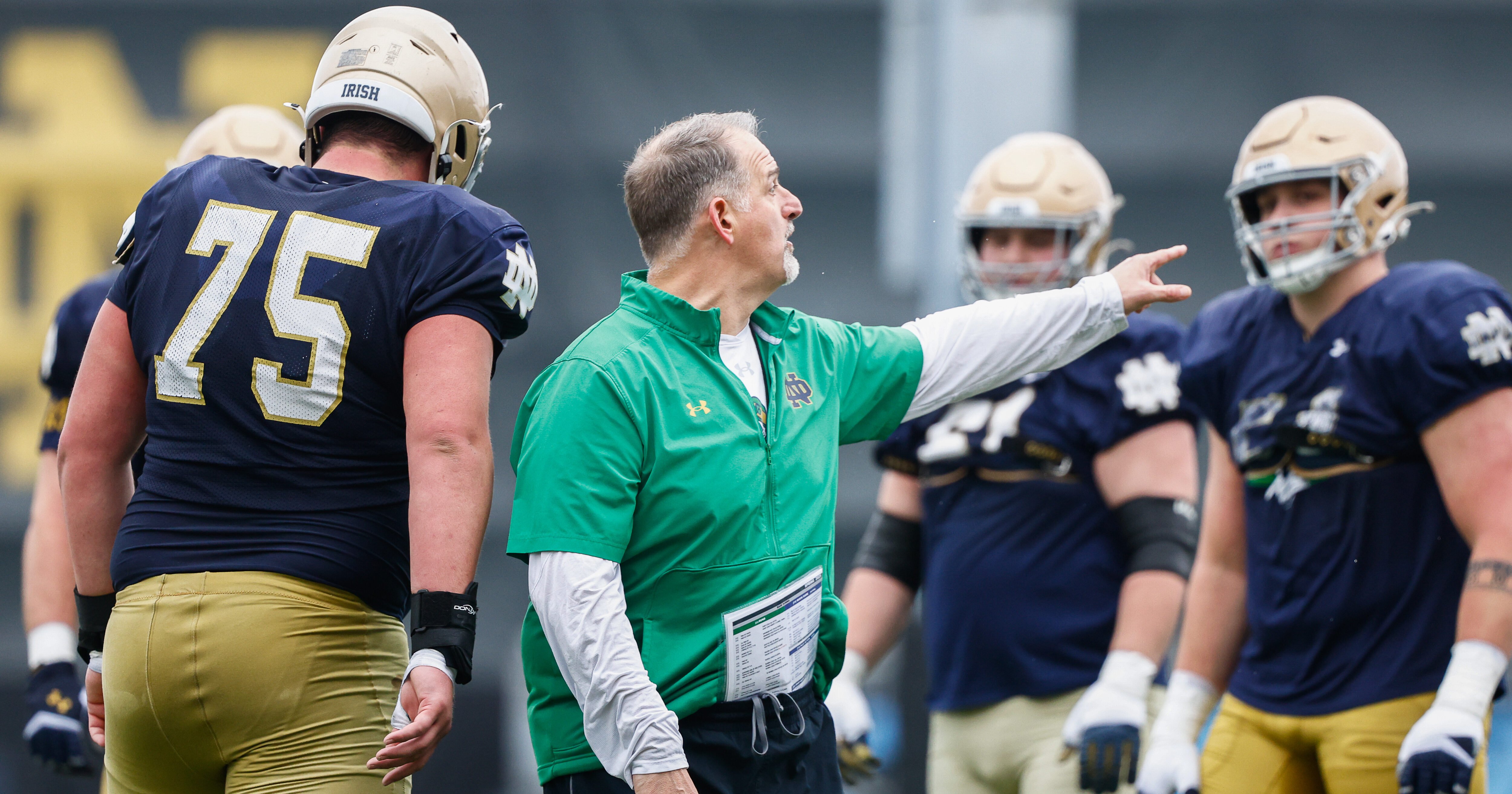 Taking a closer look at Notre Dame’s offensive line | Position Preview