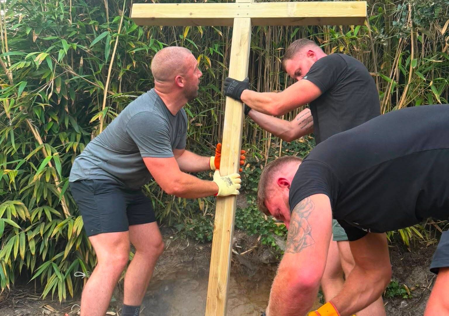 Volunteers clear up ‘migrant shanty town’ encampment by popular UK beach after accusing council of doing ‘nothing’