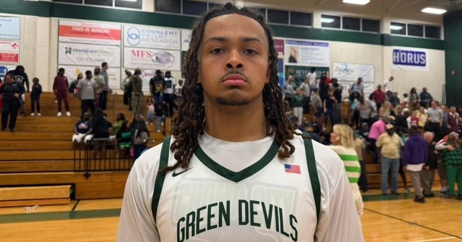 St. Petersburg (Fla.) guard Nijaun Harris plays part in Florida Rebels Peach Jam win