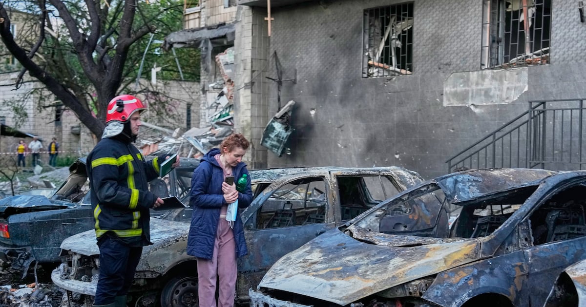 Six killed in Russian drone and missile attacks in Kyiv and other cities