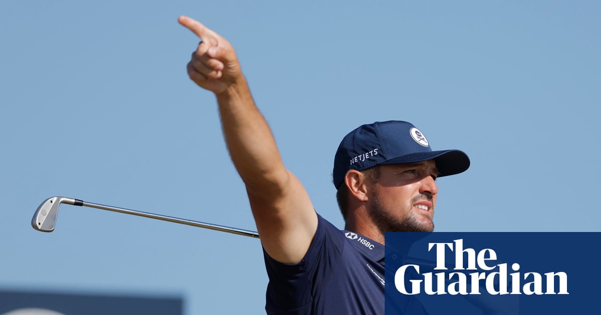 Pantomime villain Bryson DeChambeau ends his Open with a whimper