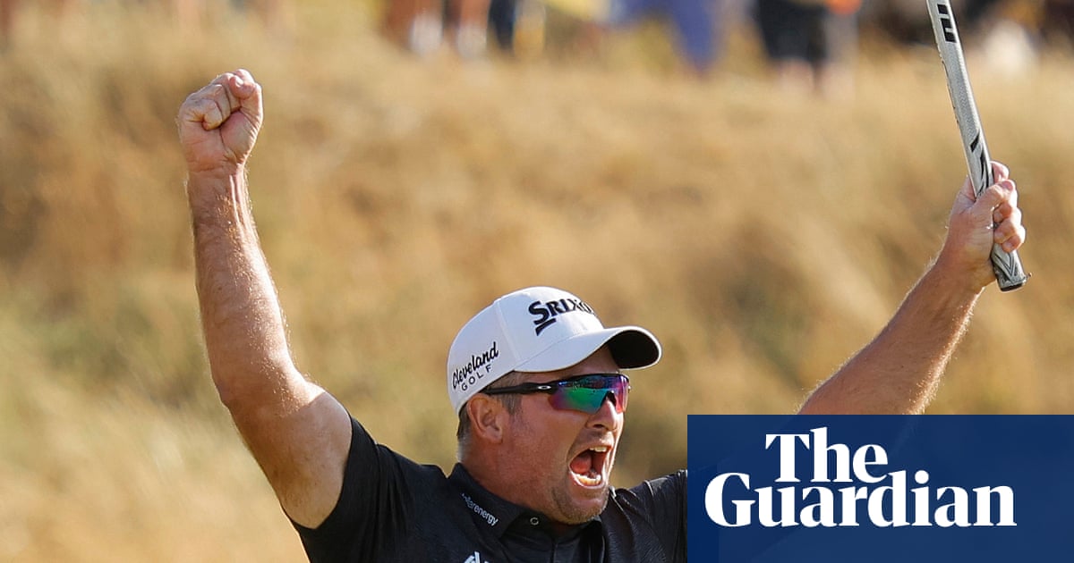 My hands were all over the place for ‘surreal’ Open-winning put, says Ryan Fox