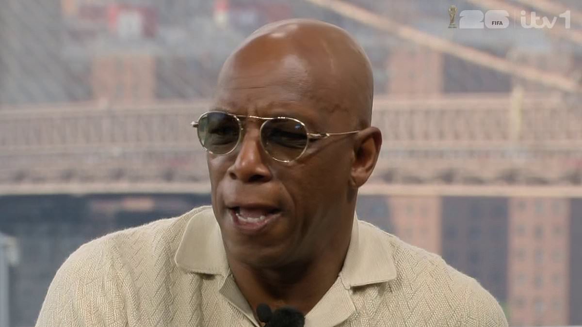 Ian Wright hits out at 'ridiculous and poor' World Cup final pitch at the MetLife Stadium - and that was BEFORE extravagant half-time show featuring Justin Bieber and Shakira