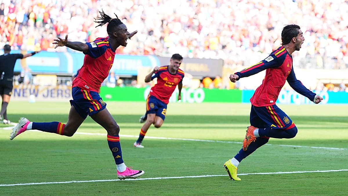 Spain win World Cup for second time after thrilling final against Argentina