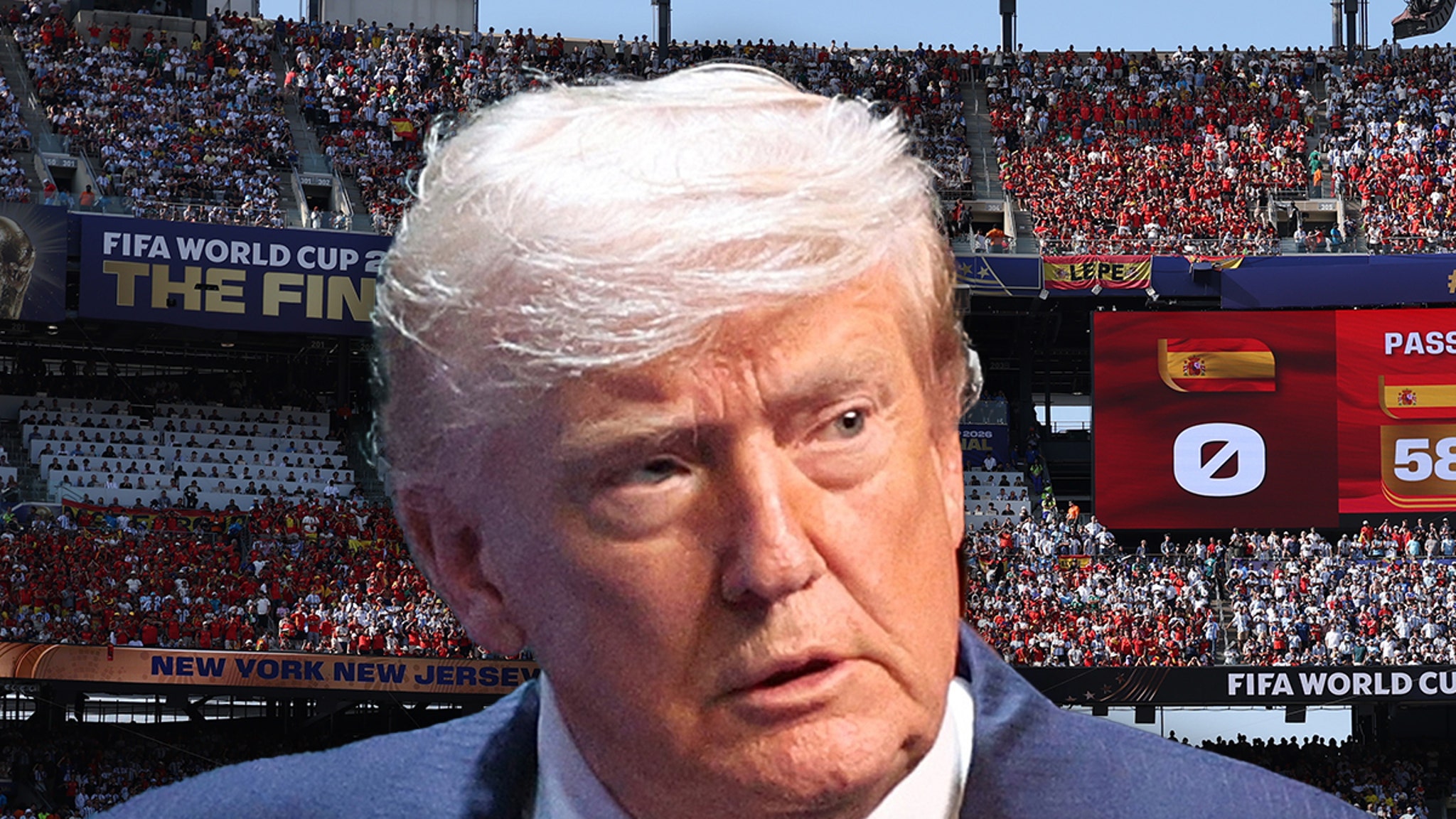 President Donald Trump Met With Boos at At FIFA World Cup Final