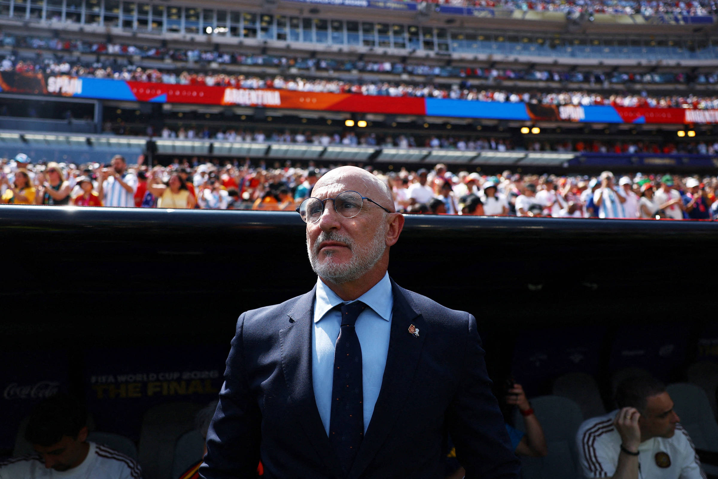 De la Fuente celebra t�tulo da Espanha sobre a Argentina: 'Sofrido fica ainda melhor'
