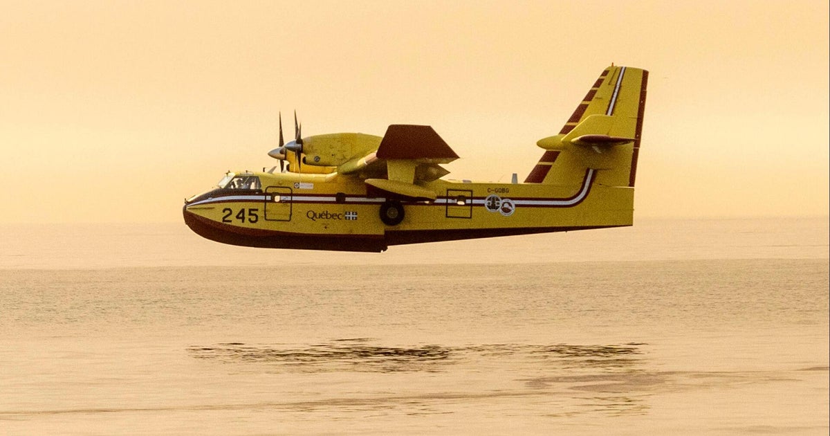 The rare "Super Scooper" planes battling wildfires