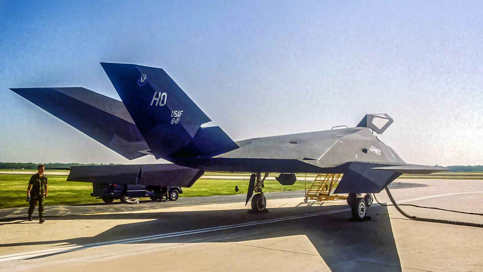 Why The US Air Force Is Quietly Flying Its Retired F-117 Stealth Jets Until 2034